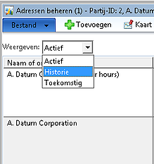 SchermAdressenbeheer