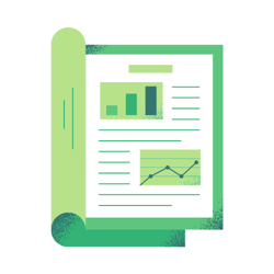 Rapportage training icon