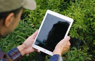 agriware time tracking mobile device greenhouse field