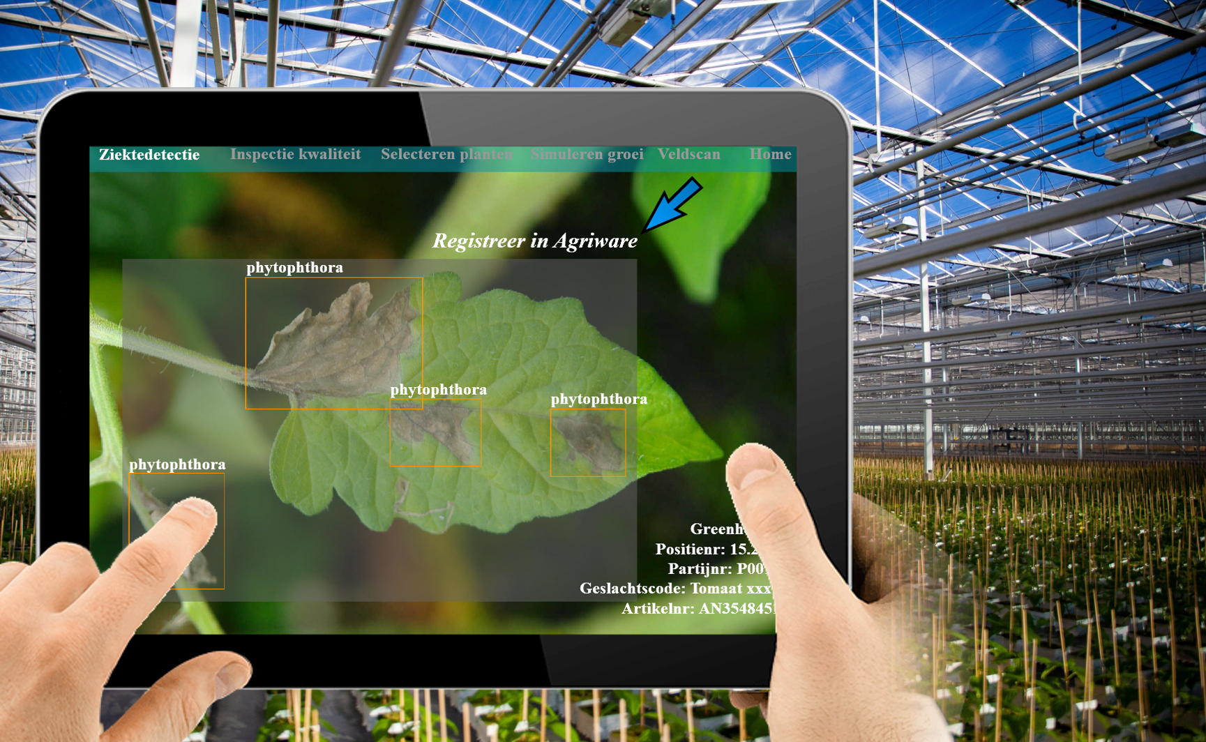 Augmented Reality toepassen in de tuinbouw