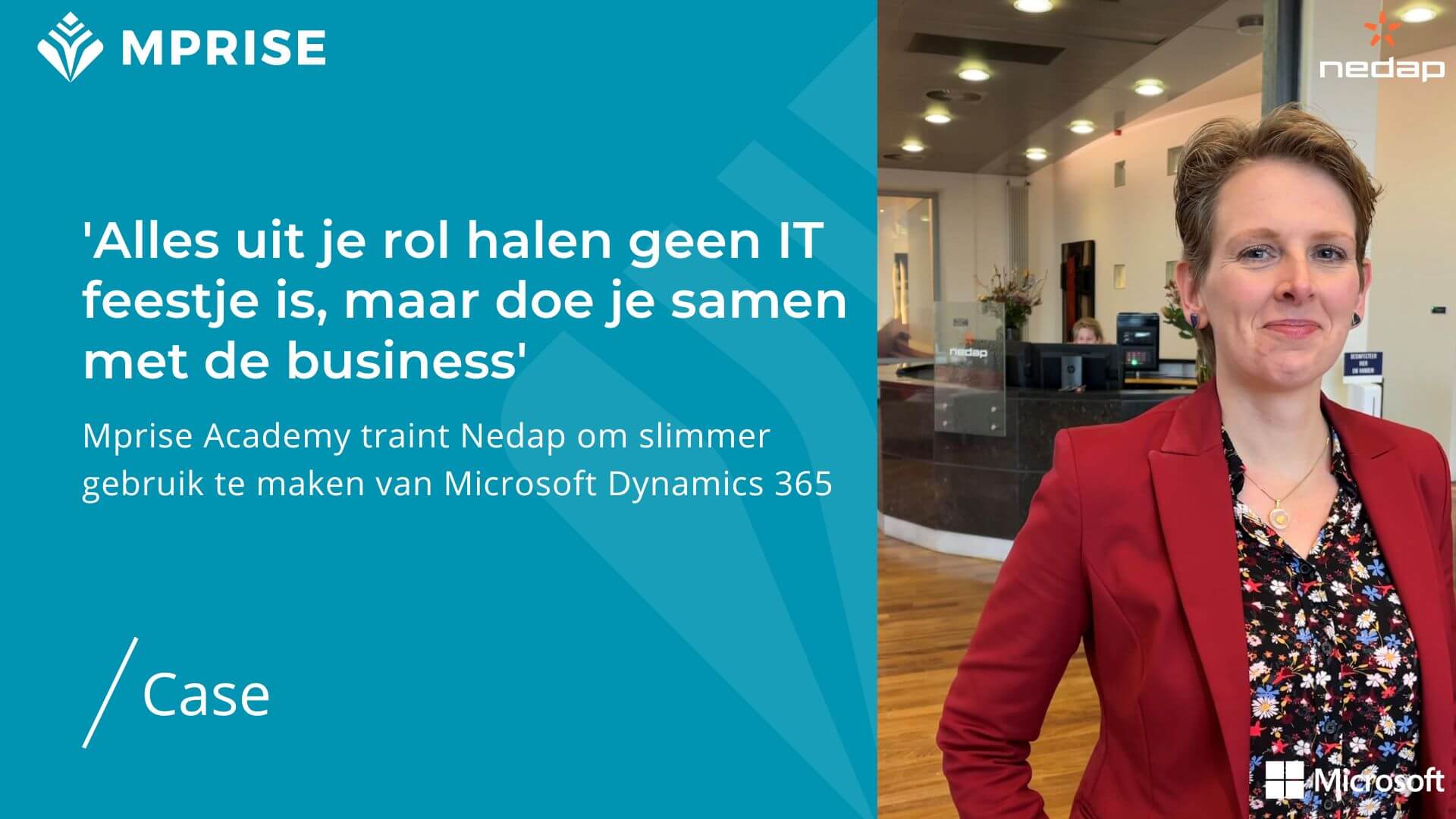 Nedap traint Key- en Endusers in Dynamics 365