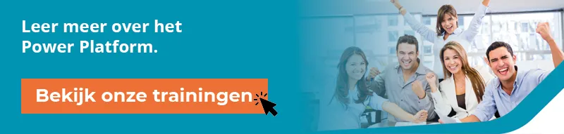 Klik hier om het overzicht van de Power Platform trainingen te zien